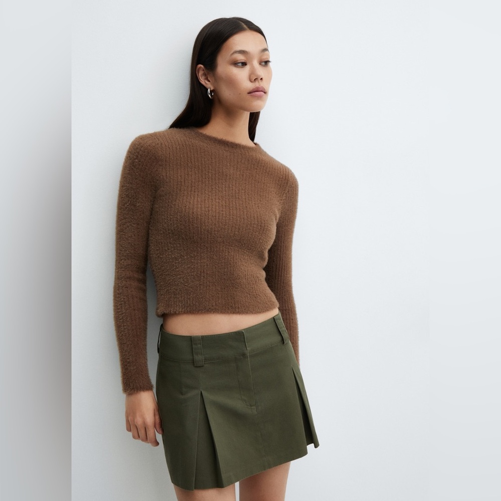 MANGO Ribbed soft sweater